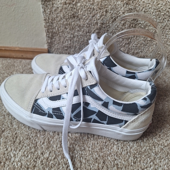 Vans Old Skool Mosaic Lace Up Skater Shoes Unisex Mens size 5.5 Womens size 7 - Picture 2 of 8